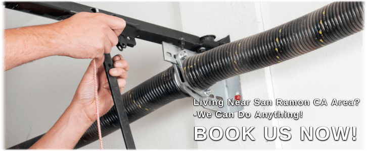 Broken Garage Door Spring San Ramon CA
